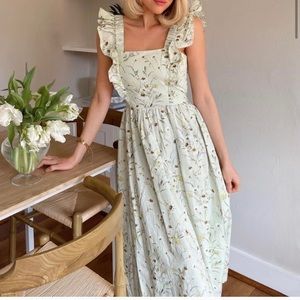 H&M Meadow Wildflower Midi Dress - NWT - L